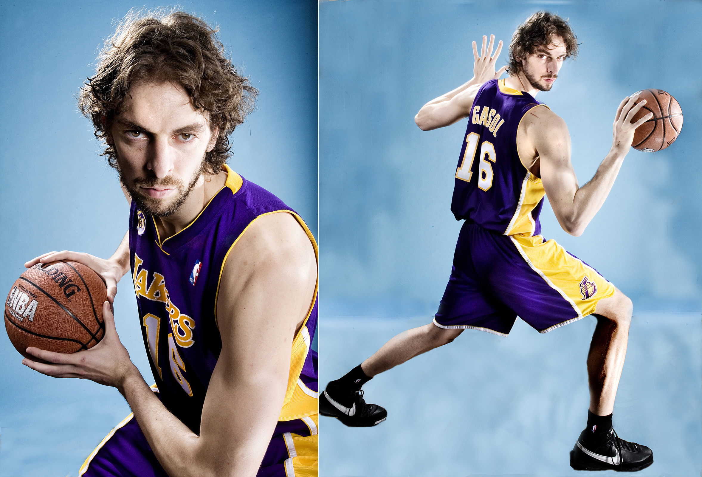 MANUELLO PAGANELLI  Photographer  / PORTRAITS, EDITORIAL, CELEBRITIES / SPORTS , TRAVEL, ADVENTURE / LIFESTYLE, FASHION /MAGAZINE, WORKSHOPS - HOLLYWOOD, SAN FRANCISCO, LOS ANGELES California - PORTRAIT -NBA Spain Pau Gasol